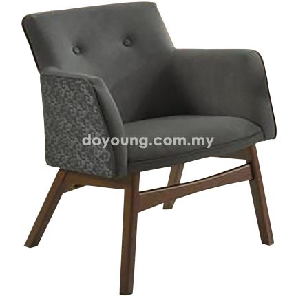 HILDA (61cm Dark Grey) Armchair