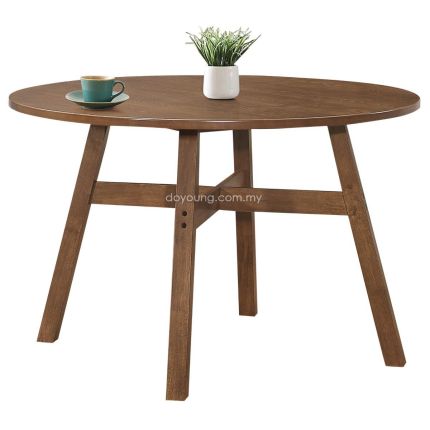 NOSKO (Ø120cm Walnut) Dining Table (replica)