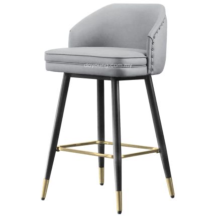 RYKKE (SH76cm Grey) Bar Chair