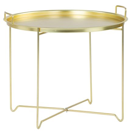 XANDY (Ø57cm Gold) Coffee Table (SA SHOWPIECE x1)