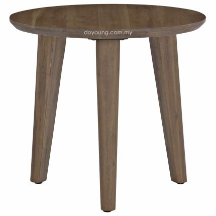LEIF (Ø50H45cm Acacia Wood - Taupe) Side Table