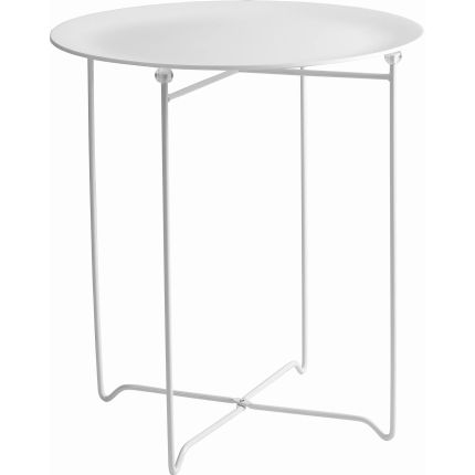 XEVER (Ø48cm White) Side Table