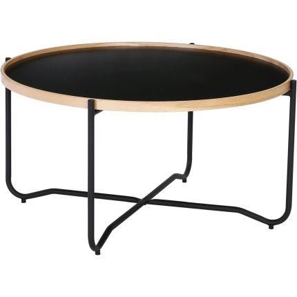 TANIX (Ø81.5cm) Coffee Table with Portable Tray