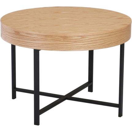 WOLCOTT (Ø69cm Oak) Coffee Table (EXPIRING)