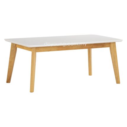 BAYLEE (100cm White) Coffee Table*