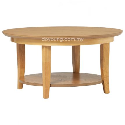 TATUM II (Ø92cm Oak) Coffee Table (EXPIRING)*