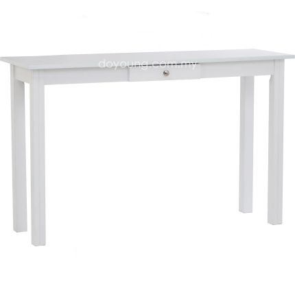 HADES (92/122cm White) Console Table*