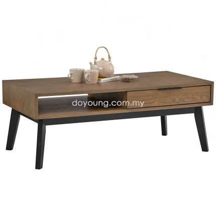 DERORA (120x60cm Light Walnut) Coffee Table