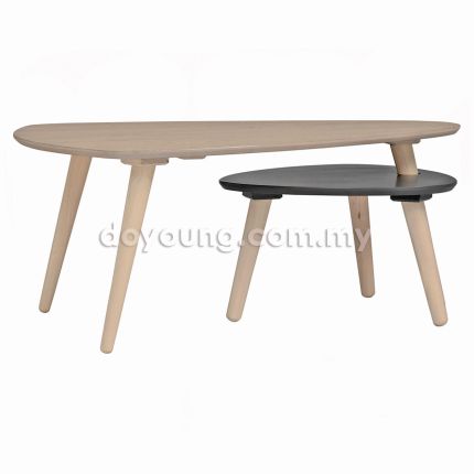 SOARE II (132x70cm Set-of-2) Coffee Table