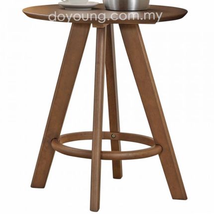 TABOURET (Ø51cm Walnut) Side Table (replica)