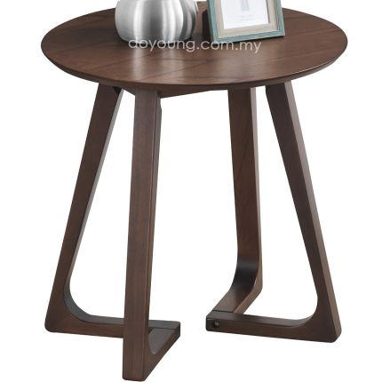 TWIST+ III (Ø55H55cm Rubberwood) Side Table (replica)