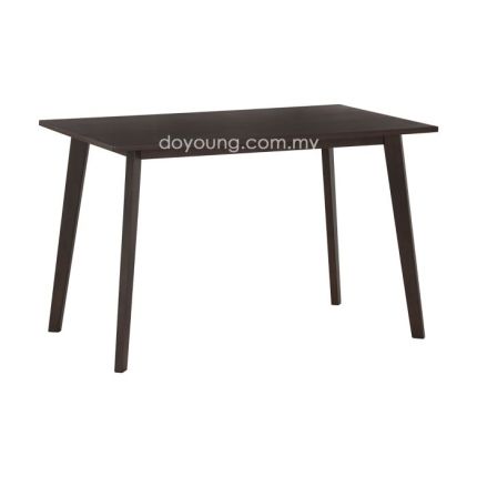 PALADIA (120x75cm Dark Chestnut) Dining Table (EXPIRING)*