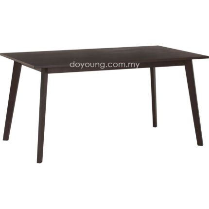 PALADIA (150x90cm Dark Chestnut) Dining Table (EXPIRING)*