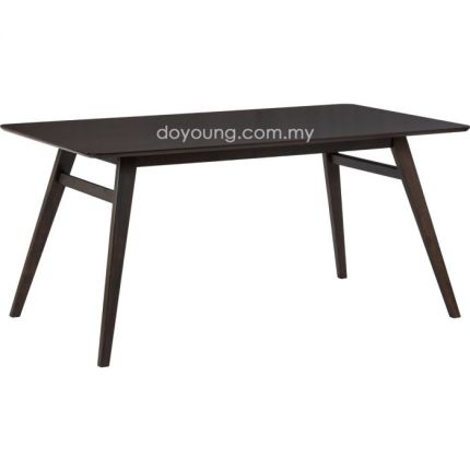 EFREM (160x90cm Dark Brown) Dining Table (EXPIRING)*