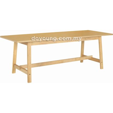HAYNES (220x80cm Oak) Dining Table (EXPIRING)*