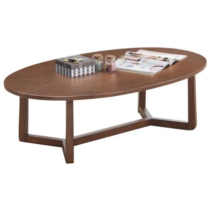 MIRELE (Oval117x71cm Rubberwood) Coffee Table