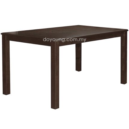 RUNGNIR (150x90cm Rubberwood - Dark Brown) Dining Table*