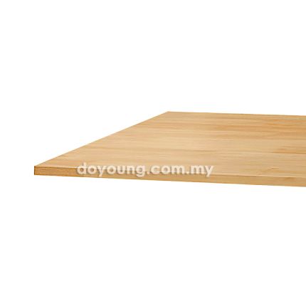 RUBBERWOOD (▢60cmTH20mm Square - Oak) Table Top