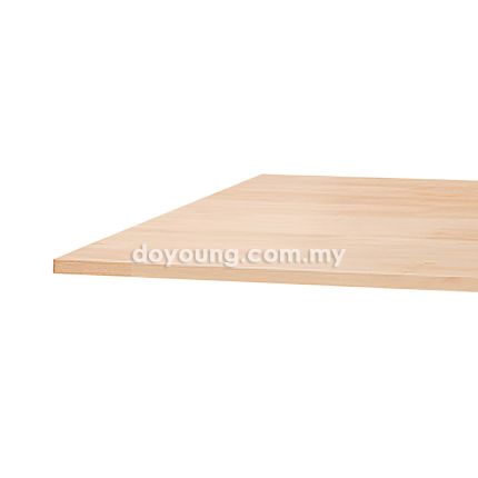 RUBBERWOOD (▢60cmTH20mm Square - Whitewash) Table Top