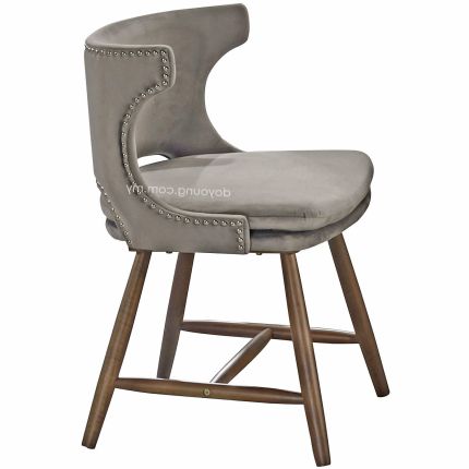 LENNOX (Velvet) Side Chair (SHOWPIECE)