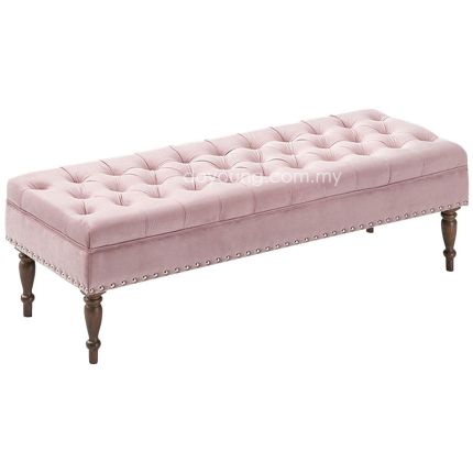 MIESHA (150H43cm Pink) Bed Bench