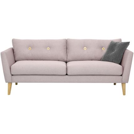 AURIS (190cm Pearl) Fabric Sofa (EXPIRING)