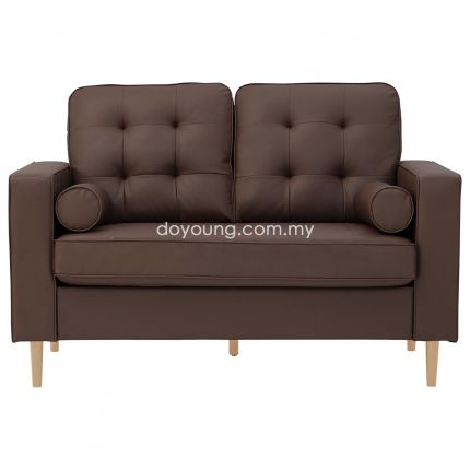 ABSALOM (138cm Faux Leather) Sofa (EXPRING)*