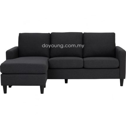 IZEYAH (208cm Dark Grey) L-Shape Sofa (EXPIRING)*