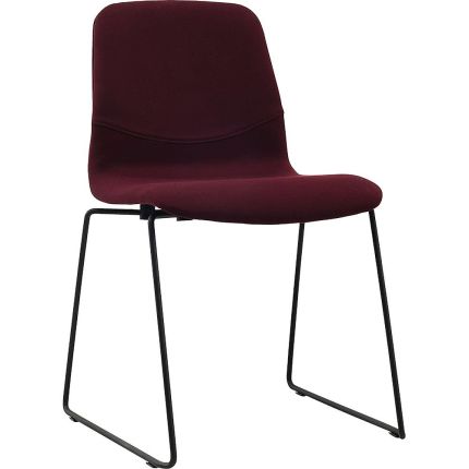 LONDON (METAL leg - Ruby) Side Chair (EXPIRING replica)