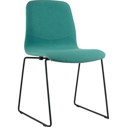 LONDON (METAL leg - Emerald) Side Chair (EXPIRING replica)
