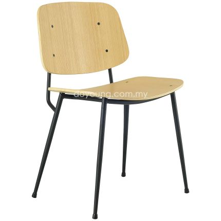 SØBORG (Oak - METAL) Side Chair (EXPIRING replica)