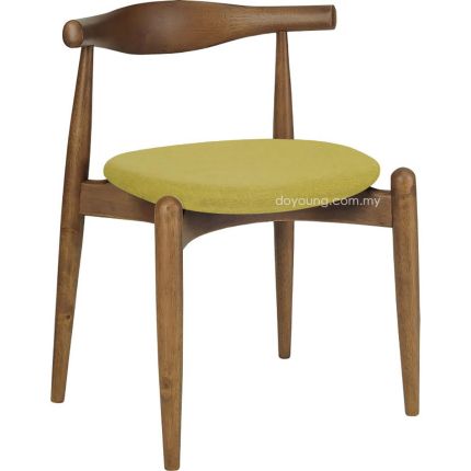 CH20 ELBOW (Fabric - Light Green) Stackable Side Chair (EXPIRING replica)