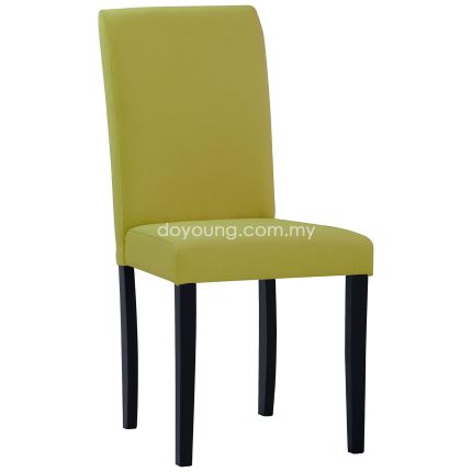 HASKELL (Black/Yellow) Fabric Parsons Chair (EXPIRING)