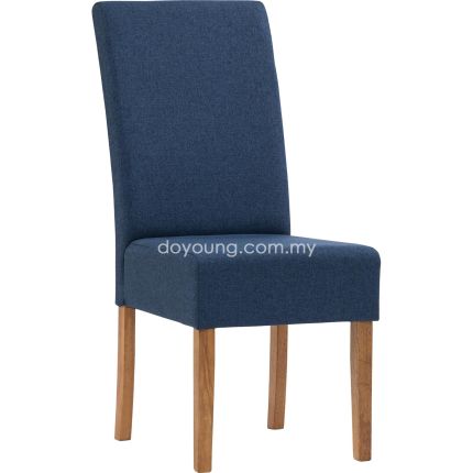 HASKELL+ (Oak/Navy) Fabric Parsons Chair*