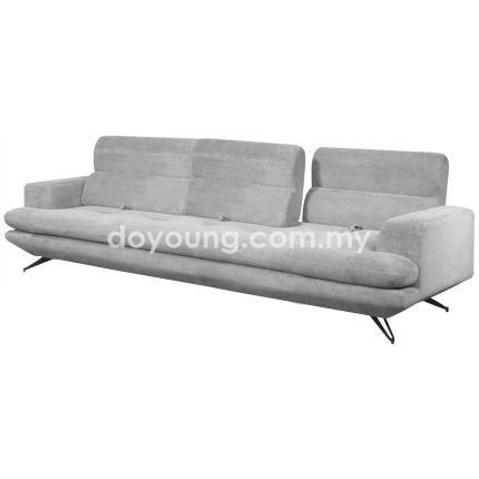ROGAN (232cm Fabric/Leather) Modular Sofa (CUSTOM)
