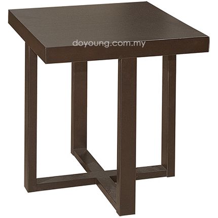FIRKANT (▢50cm Dark Brown) Rubberwood Side Table (EXPIRING)*