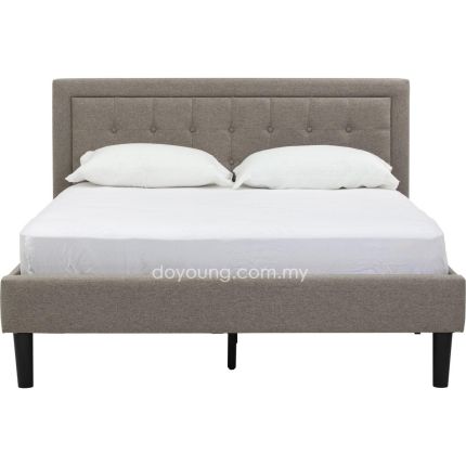 HEKLA (Extra Queen - Light Taupe) Bed Frame (EXPIRING)*