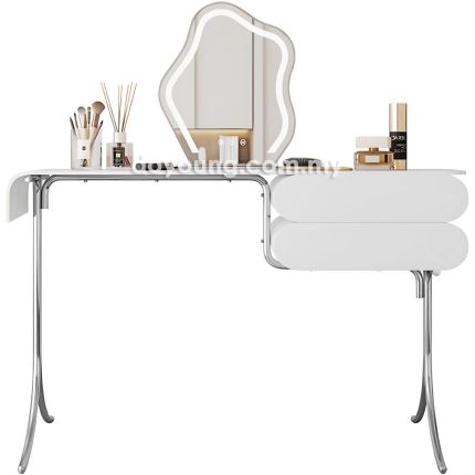 CLUDE II (80/100/120cm) Dressing Table with Mirror