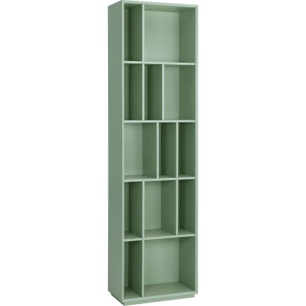 TRISTAN (59H213cm Dust Green) Bookcase (SA SHOWPIECE)