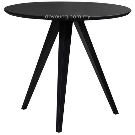 KYNON (Ø80cm Black) Dining Table*