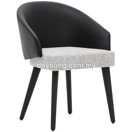 LAWSON (Faux Leather+Fabric) Armchair*