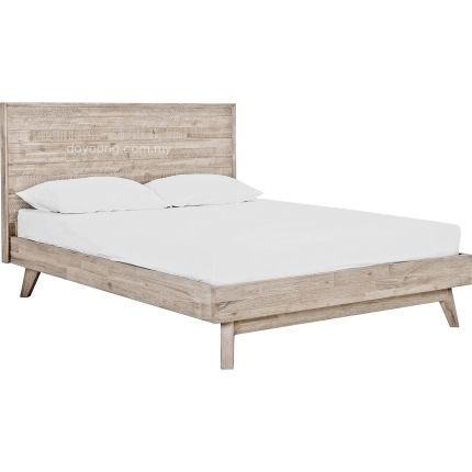 MADRINO (Queen) Acacia Wood Bed Frame (EXPIRING)