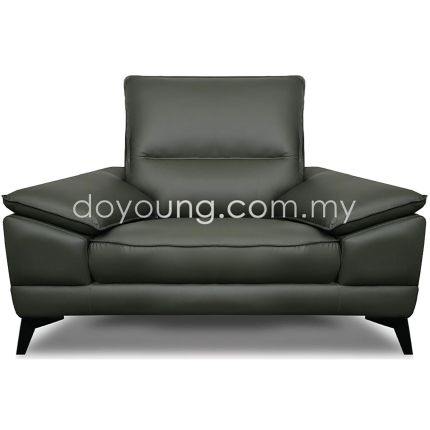 HURBEY (120cm Fabric/Leather) Armchair (CUSTOM)