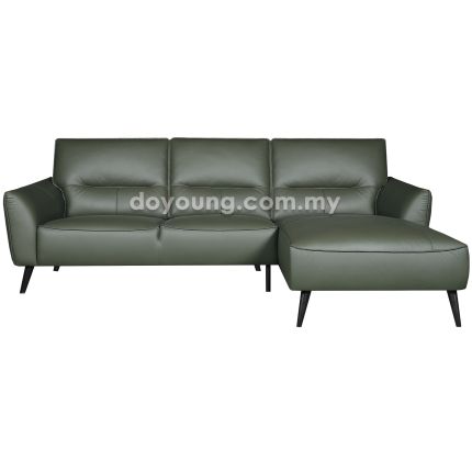 MORGAN (238cm Fabric/Leather) L-Shape Sofa (CUSTOM)