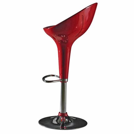 VAETILD II (Red) Hydraulic Counter-Bar Stool