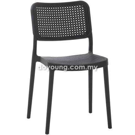 CAMARA PP (Black) Stackable Side Chair