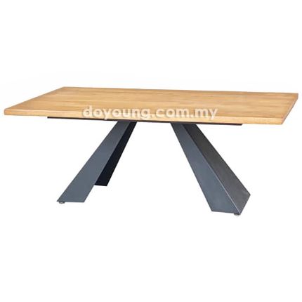 ELIOT (110x65cm Rubberwood - Oak) Coffee Table