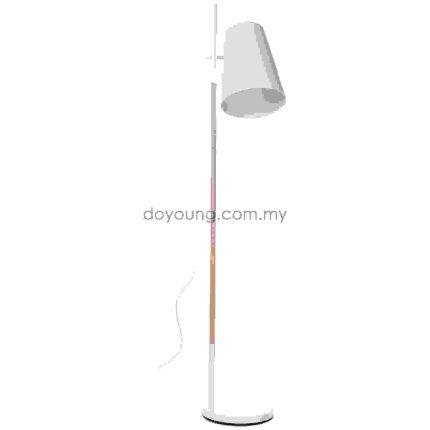TOUCAN (H164cm White) Floor Lamp (EXPIRING)