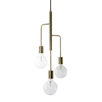FIREFLY Chandelier with 3 Arms-Gold