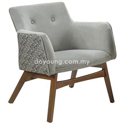 HILDA (61cm Light Grey) Armchair